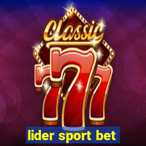 lider sport bet